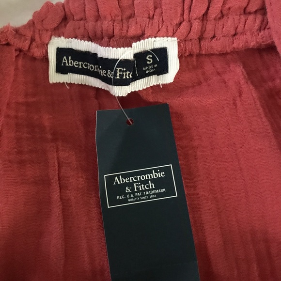 Abercrombie  button front cami crop top - Picture 6 of 7